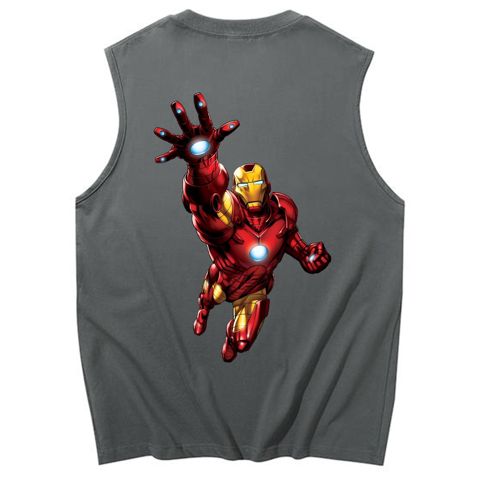 （画像用） アベンジャーズ The Avengers コットン100％タンクトップ（背面プリント）